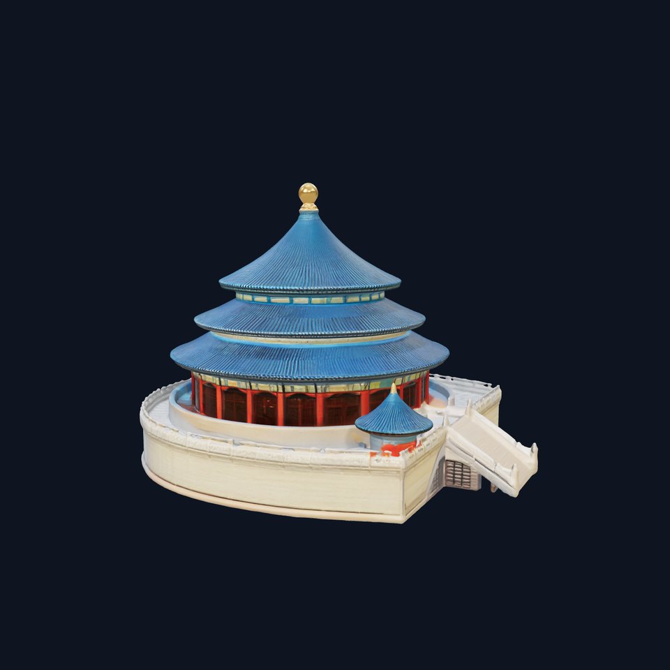 Temple of Heaven Architectural model pack